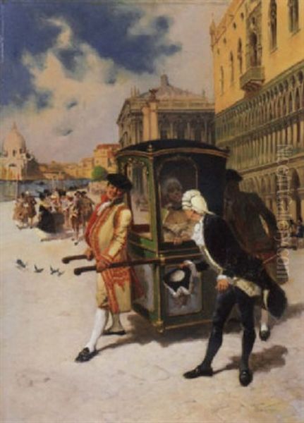 In Portantina A Venezia, 1902 - view 1