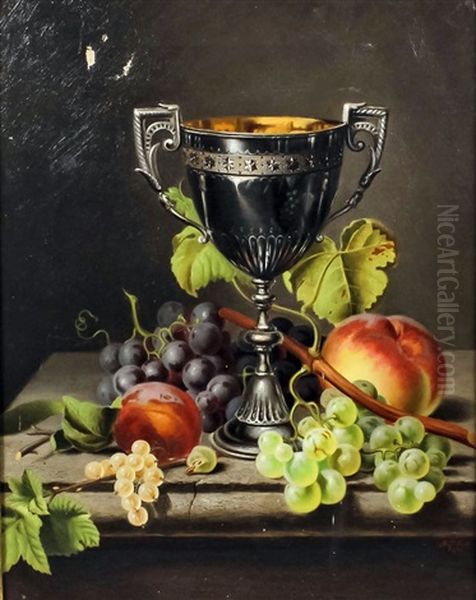 Silver Two-handled Prize Cup - view 1