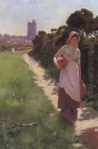 Fetching Water - view 1