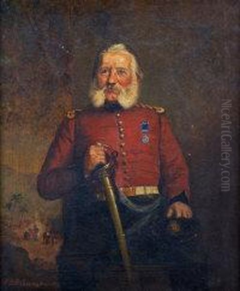 Portrait Of General Nathaniel Hobart Of The Madras Division Of Theindian Medical Service - view 1