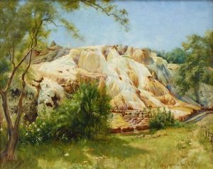 Det Forstenade Vattenfallet I Hamadan by Knut Gustaf Waldemar Tode