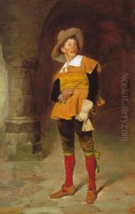 Mann In Historischer Tracht