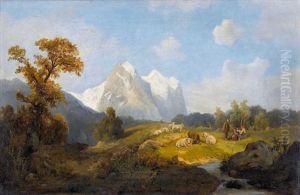 Das Wetterhorn Von Hasliberg Aus Das Wetterhorn Von Hasliberg Aus