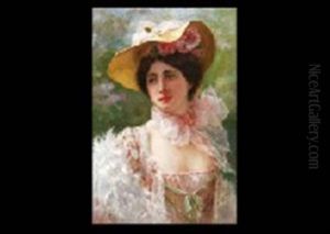 Girl With Flower Hat