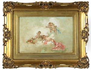 Cherubs by Virgilio Tojetti