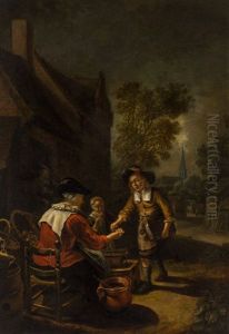 The Food Vendor by Dominicus van Tol