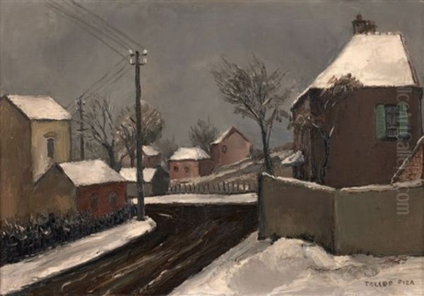 Village Sous La Neige - view 1