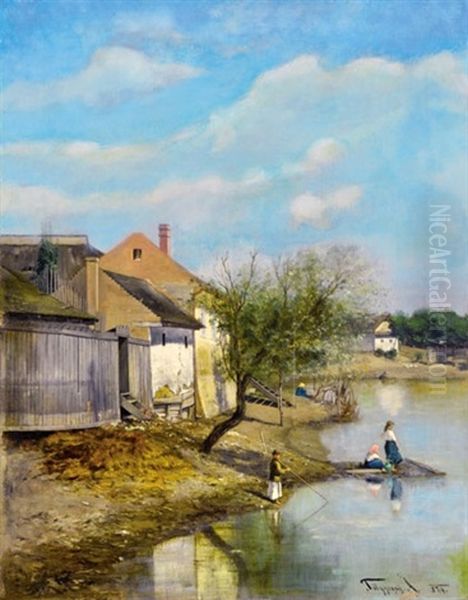On The Stream Bank - view 1