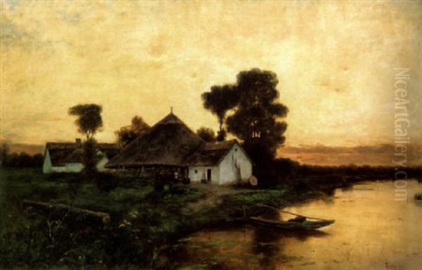 Malom A Folyoparton (mill On The Riverside) - view 1