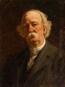 Portrait Of Mark Twain by Stacy Tolman