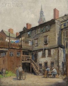 Yard View (providence, Rhode Island?) Yard View (providence, Rhode Island?)
