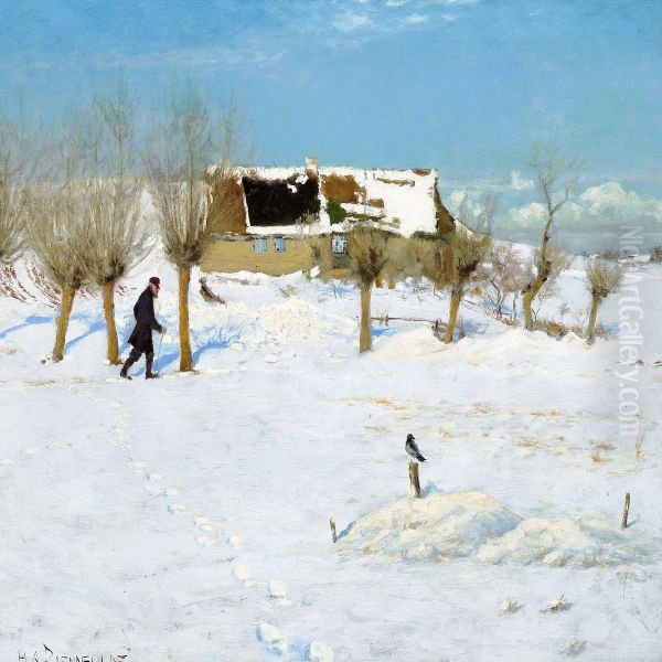 Bright Sunny Winter Day - view 1
