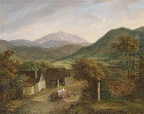 Blick Auf Den Schneeberg - view 1