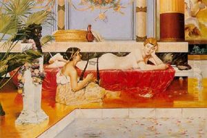 After The Bath by Casimiro Tomba