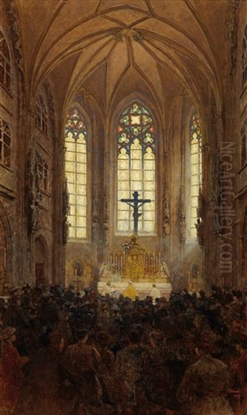 Solemn Mass In St. Stephen"s Cathedral - view 1