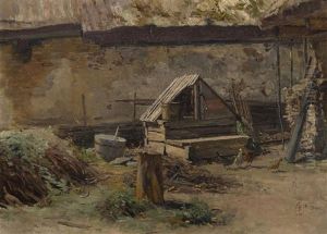 In The Yard by Heinrich Tomec