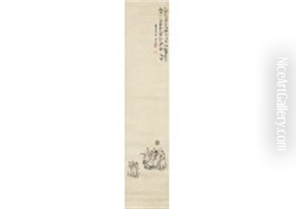 Confucius And His Ten Disciples - view 1