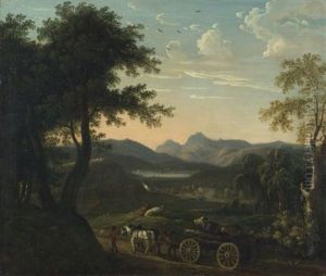 Langdale Pikes by William Tomkins