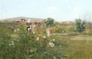 Giardino Con Donna
