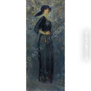 Donna Con Cappello by Giuliano Tommasi