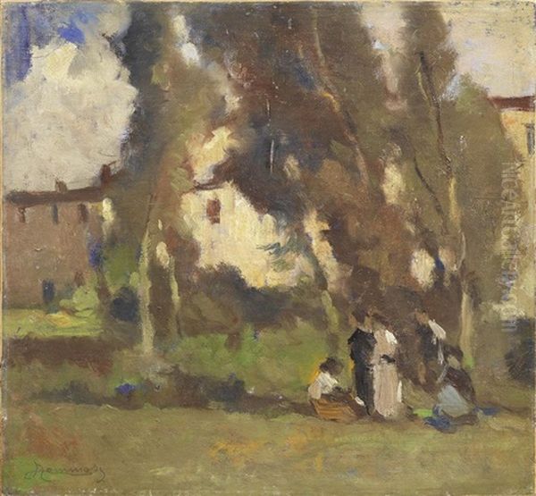 Paesaggio Con Figure - view 1