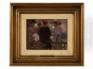 Three Ladies by Lodovico Tommasi