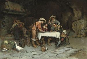 A Game Of Dice In The Tavern