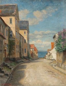 Scenery From Aeroskobing by Peter Tom-Petersen