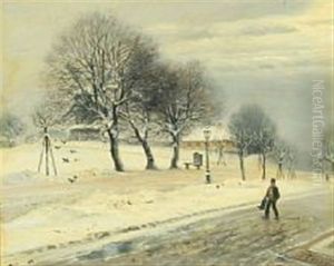 Winter Scenery From Copenhagen by Peter Tom-Petersen