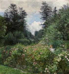 Flowering Roses by Peter Tom-Petersen