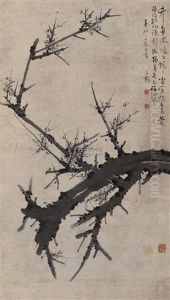 Plum Flower by Tong Ershu