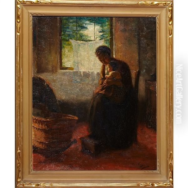 Mother's Tender Moment - view 1