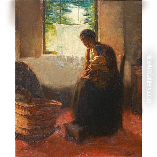 Mother's Tender Moment - view 1