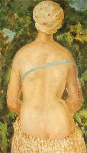 Nud Cu Spatele (gurli) by Nicolae Tonitza