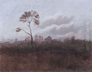 Waldlandschaft Bei Dammerung by Charles Richard Tooby