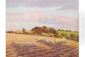 The Gleaners Pick Their Scanty Harvest