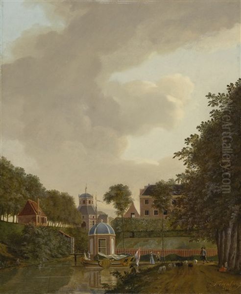 Utrecht, A View Of The Wittevrouwenpoort With The Suikerhuis - view 1
