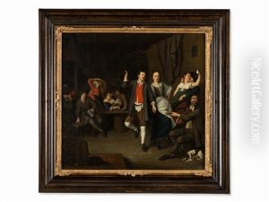 Peasant Wedding by Jacob Van Toorenvliet