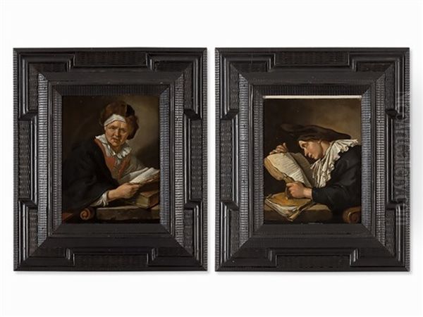 Scholars (pair) - view 1