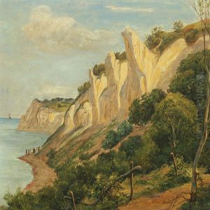 Cliff Of Moen by Thorald Brendstrup