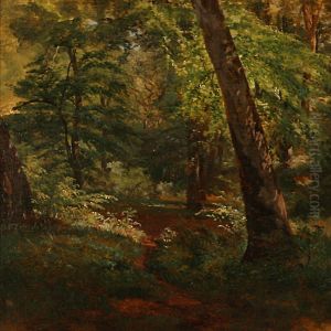 Summer Day In A Forest by Thorald Brendstrup