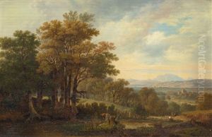 Paysage Savoyard by Wolfgang Adam Toepffer