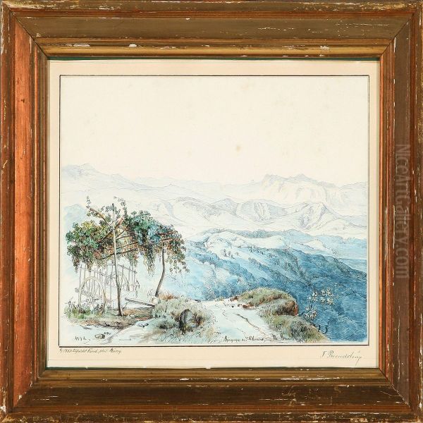 Bjergene Ved Olevano - view 1