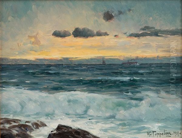 Sunset At The Shore - view 1