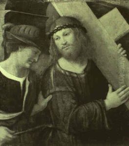 Christ Carrying The Cross by Francesco di Marco India Torbido