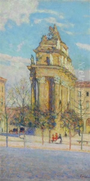 Arco Del Lorena - Piazza Della Liberta - view 1