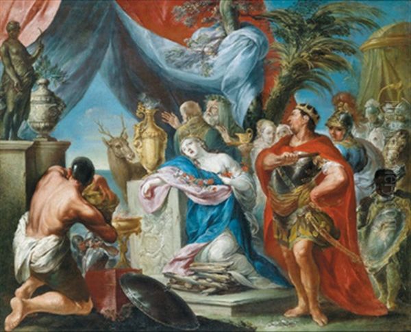 Die Opferung Der Iphigenie - Sacrificio Di Ifigenia - view 1