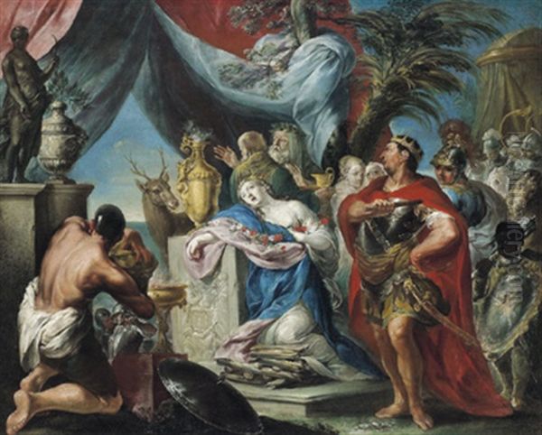 Sacrificio Di Ifigenia: Die Opferung Der Iphigenie - view 1