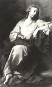 Christ On The Mount Of Olives