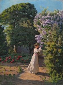 Syrinene Blomstrer by Thorvald Torgersen